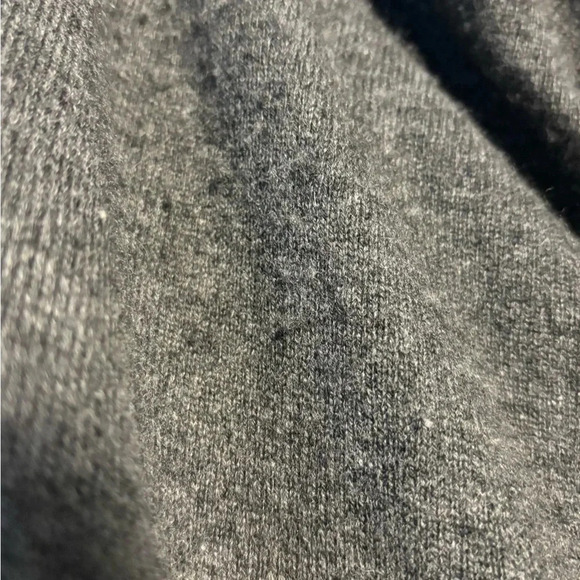 525 America | cashmere wool blend | cowl neck | long sleeve | grey | sweater | s - Picture 5 of 13